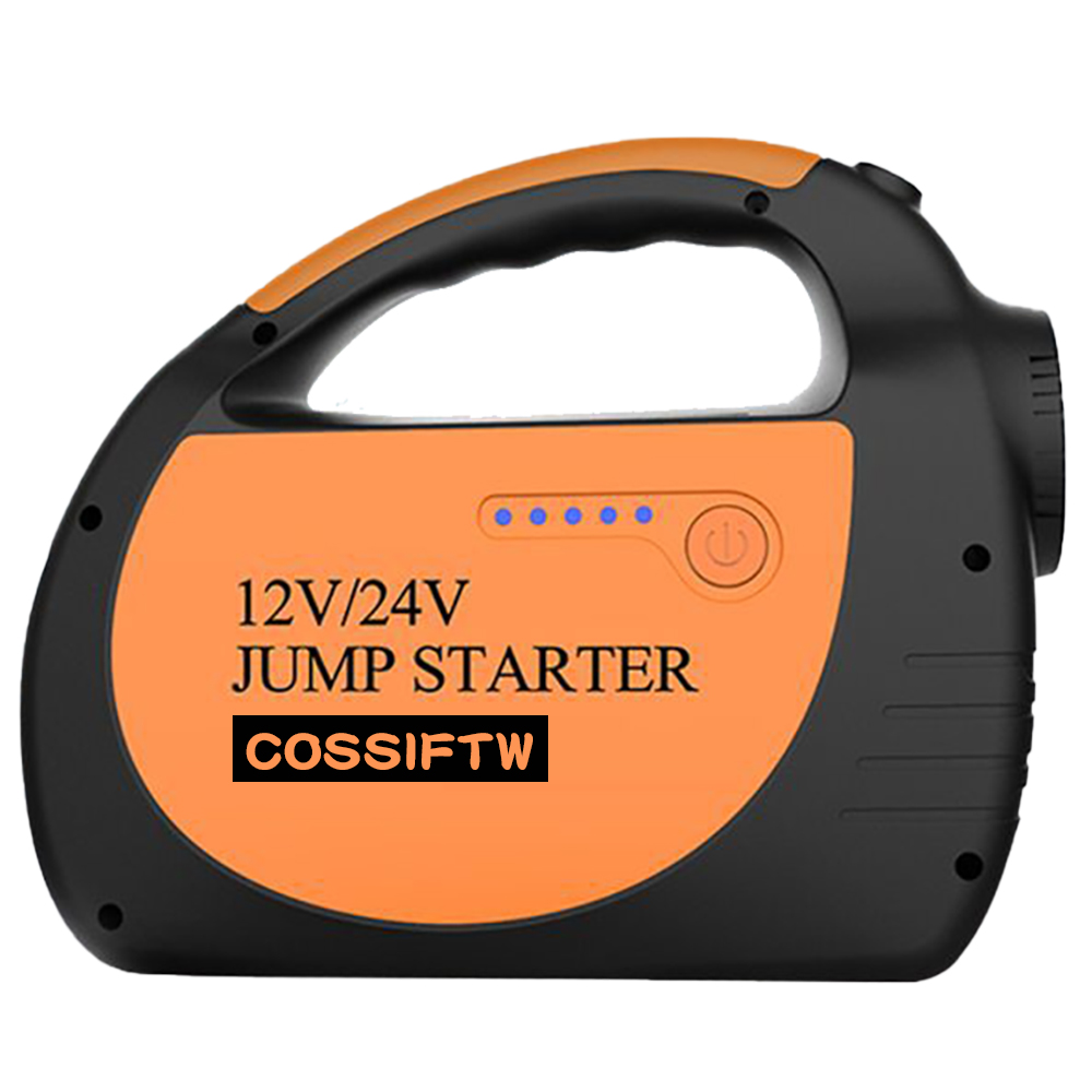 Multi function Starting Device 30000mAh Portable Car Starter Jumper 24V 12V Auto Truck Vehicle Car Cables Jumper Star Power Bank