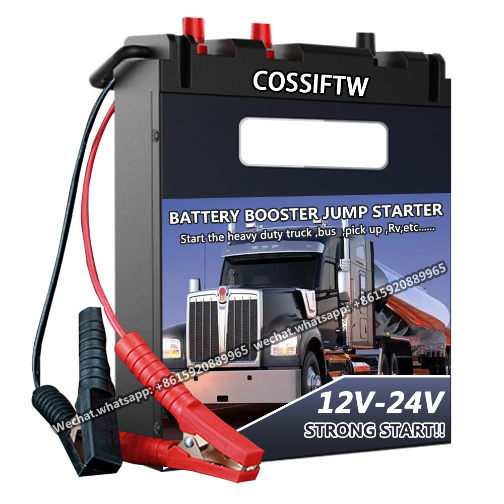 Top Quality 48000mah 12v 24v Multi-function Battery Booster for Car Truck Emergency Car Jumpstarter