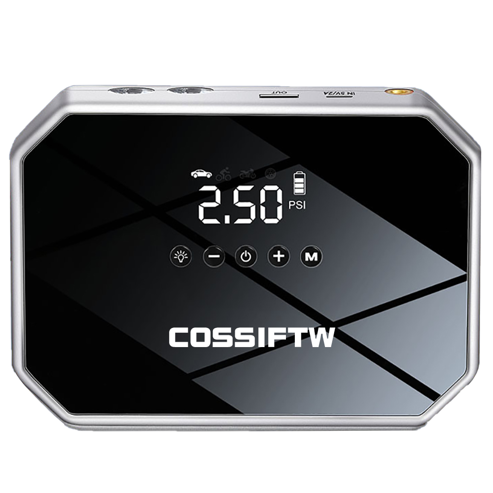 Jump Starter Battery Booster Jump Pack with Air Compressor and USB Ports