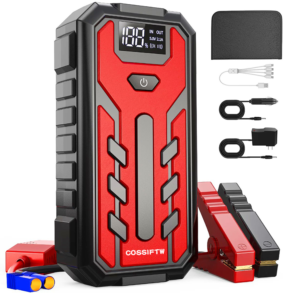 1200 a Car Jump Starter Car Booster 28000mAh Car Battery Charger Emergency Booster Starting Device Jump Start