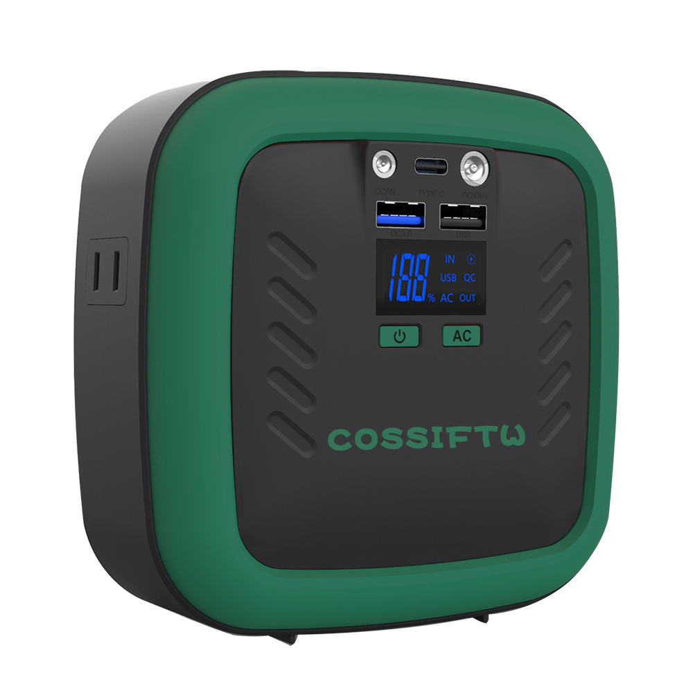 Outdoor Mobile Energy Storage Power Supply 80w Low-Power Portable Energy Storage Treasure Camping Live Solar Emergency Power Supply